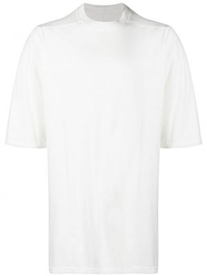 Medvilninis marškinėliai oversize Rick Owens Drkshdw balta