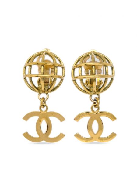 Ohrclips Chanel Pre-owned gold
