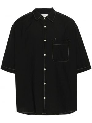 Košeľa Lemaire čierna
