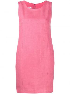 Ujjatlan mini ruha Chanel Pre-owned rózsaszín