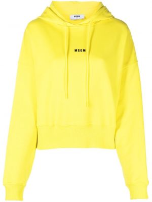 Hoodie Msgm gul