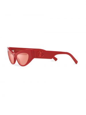 Okulary przeciwsłoneczne Dolce & Gabbana Eyewear czerwone