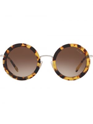 Glasögon Miu Miu Eyewear brun