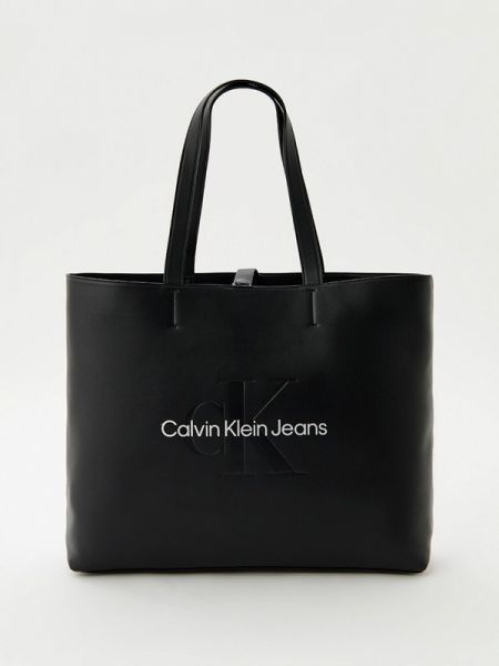 Cумка с ручками Calvin Klein Jeans черная