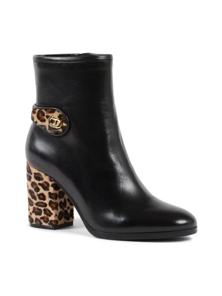 Stiefel mit leopardenmuster Dee Ocleppo schwarz