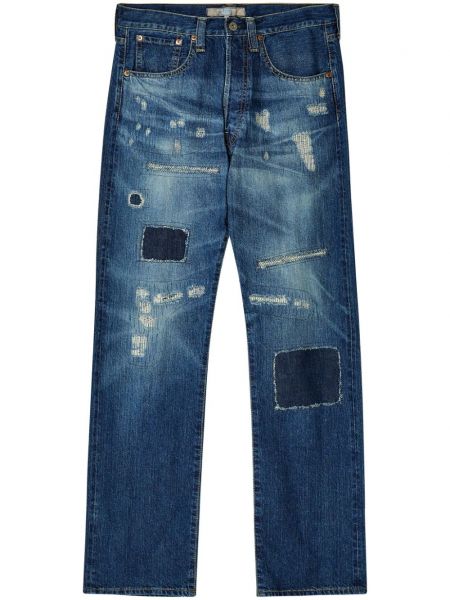 Nødlidende straight jeans Junya Watanabe Man blå