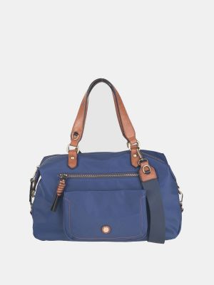 Нейлоновая сумка с карманами Volum синяя