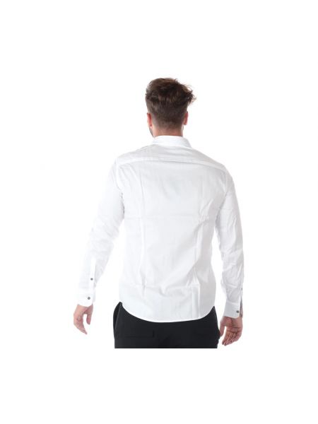 Camisa con botones Emporio Armani blanco