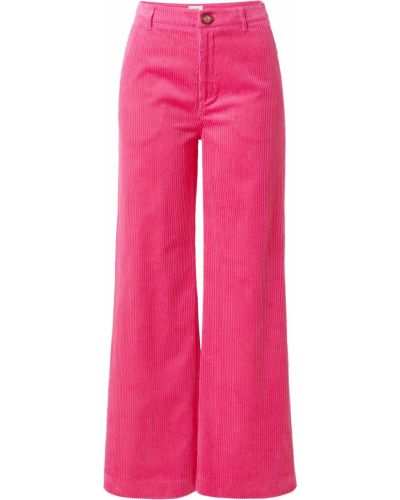Широки панталони тип „марлен“ Twist & Tango розово