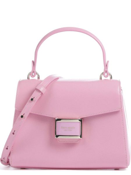Кожаная сумка Kate Spade New York розовая