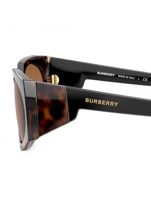 Oversized sluneční brýle Burberry Eyewear hnědé