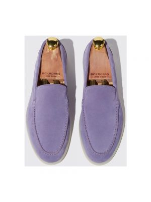 Loafers Scarosso fioletowe