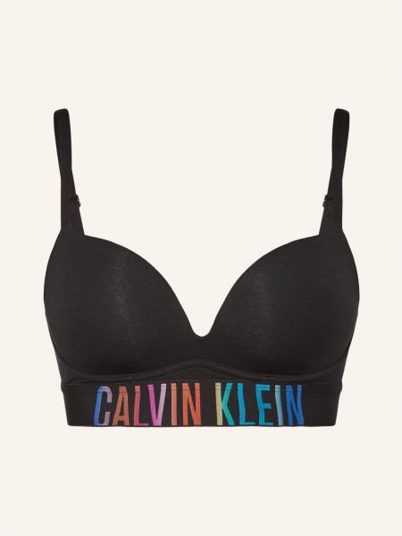 Biustonosz miękki Calvin Klein czarny