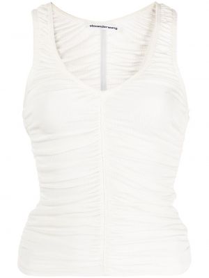 Tank top Alexander Wang hvit