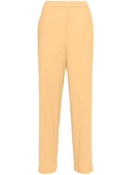 Rovné kalhoty Fabiana Filippi žluté