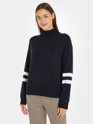 Relaxed fit golfas Tommy Hilfiger mėlyna