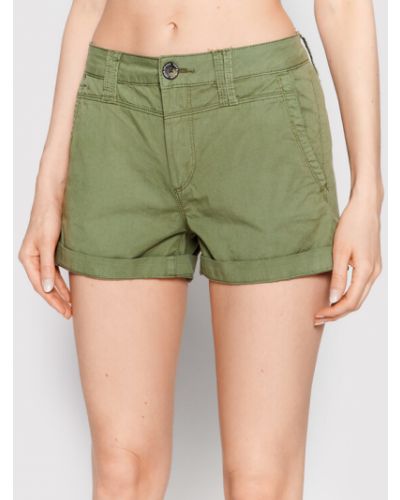 Shorts en jean Pepe Jeans vert