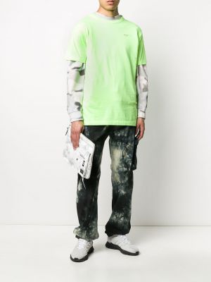 Pantalones cargo con estampado tie dye Off-white