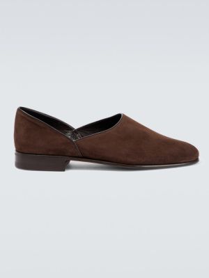 Pantofi loafer din piele de căprioară Bode maro