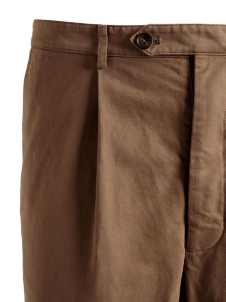 Pantalon chino en coton Bally marron