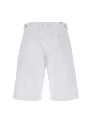 Pantalones cortos vaqueros Raf Simons blanco