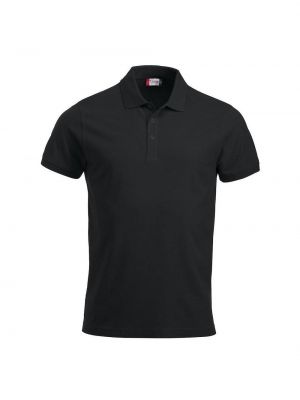 Классическая рубашка-поло Линкольн Clique черный