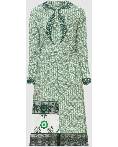 Шовкове Сукня Ermanno Scervino, зелене