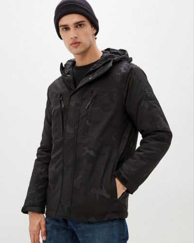 Утепленная демисезонная куртка Colin's черная