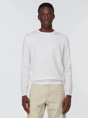 Sweter z kaszmiru Allude biały