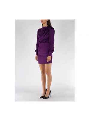 Mini vestido Nineminutes violeta