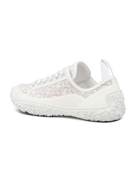 Zapatillas con estampado de tejido jacquard Dior blanco