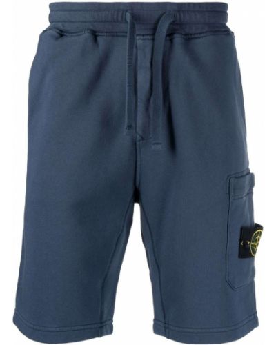 Pantalones cortos deportivos Stone Island azul