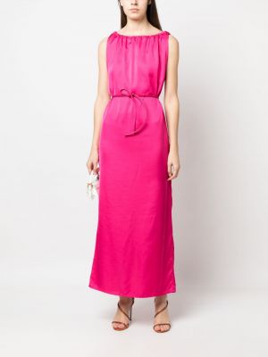 Večerní šaty bez rukávů Yves Salomon růžové