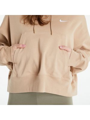 Oversized pullover από ζέρσεϋ Nike λευκό