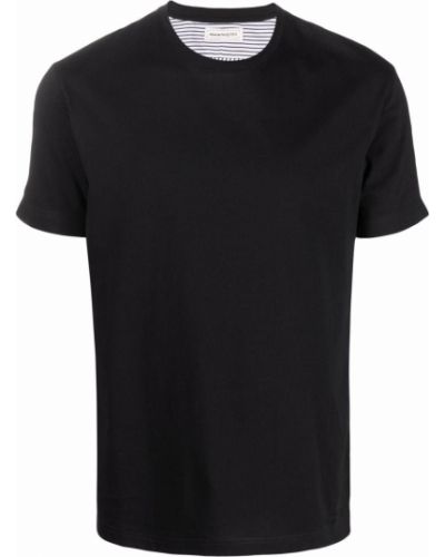 Camiseta con estampado Alexander Mcqueen negro