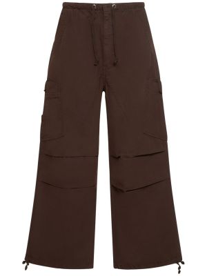 Spodnie cargo w militarne wzory Jaded London - brązowy