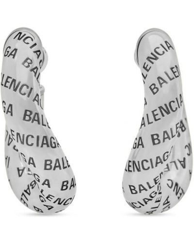 Ohrring mit print Balenciaga