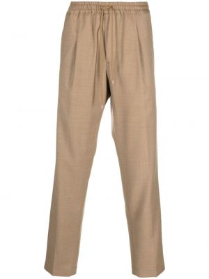 Spodnie sportowe wełniane Briglia 1949 brązowe