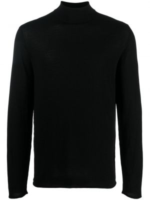 Vlnený sveter Transit čierna