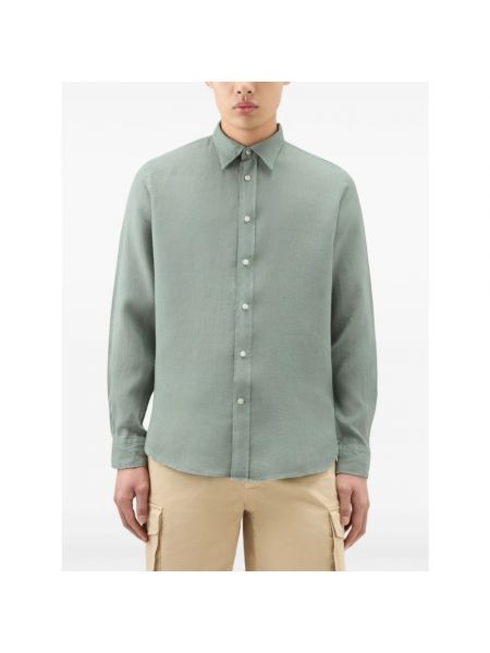 Casual camisa Woolrich verde