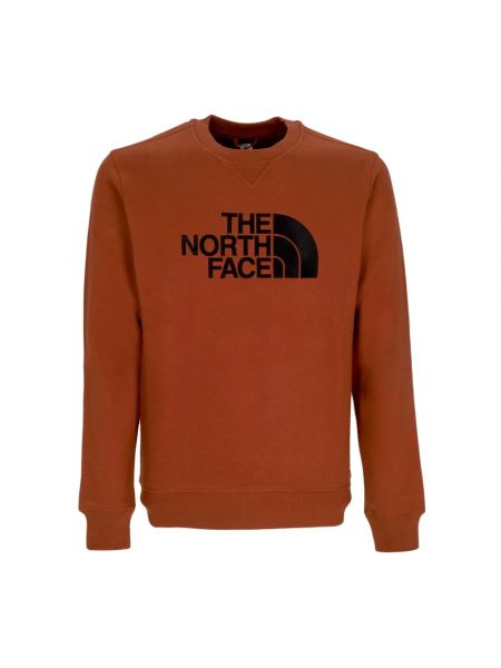 Sweatshirt mit rundhalsausschnitt The North Face braun