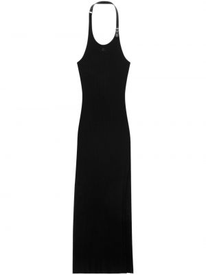 Dlouhé šaty Courrèges černé