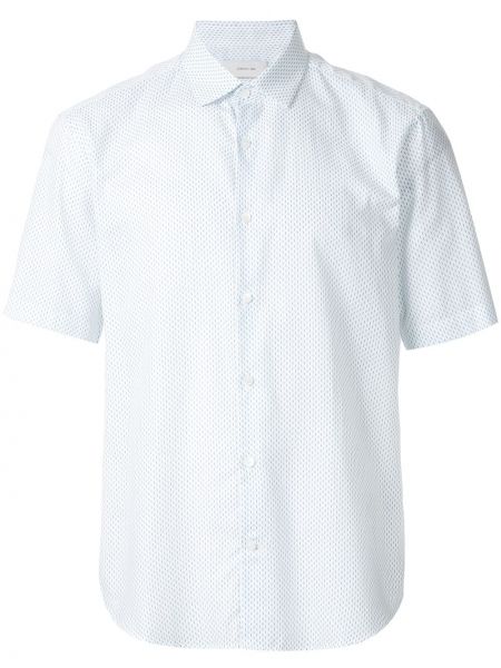 Camisa con lunares Cerruti 1881 blanco