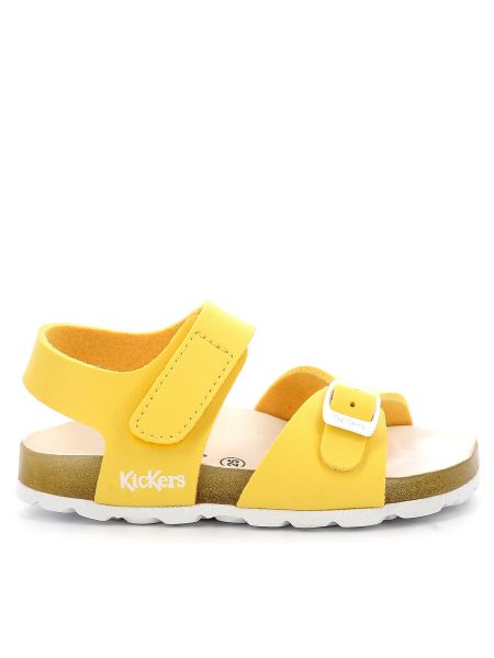 Sandále Kickers žltá