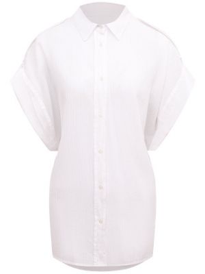 Белая хлопковая рубашка Dondup