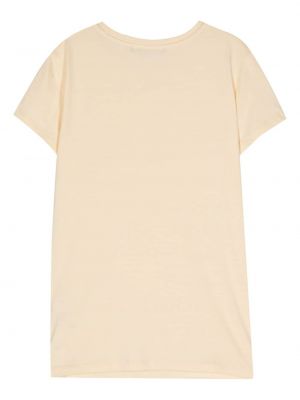Koszulka z nadrukiem Roberto Cavalli biała