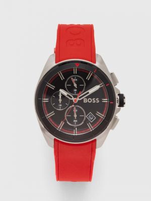 Zegarek Boss czerwony