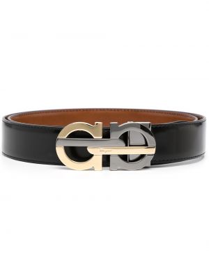 Cinturón reversible Salvatore Ferragamo negro