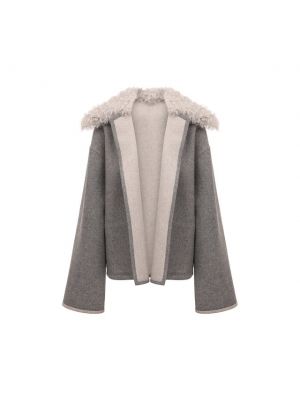Куртка из шерсти и кашемира Color Temperature - Серый
