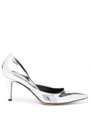 Pantofi cu toc Isabel Marant argintiu